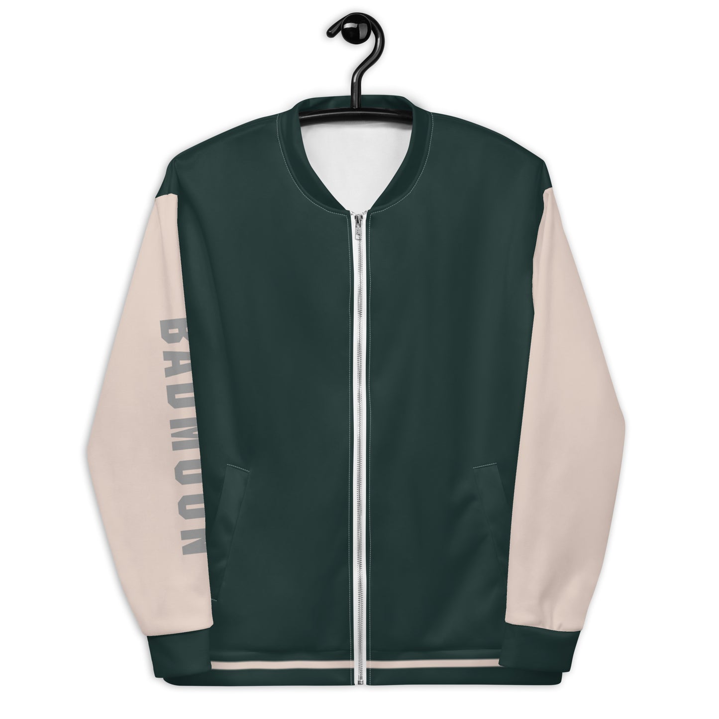 Green and Tan Varsity Jacket