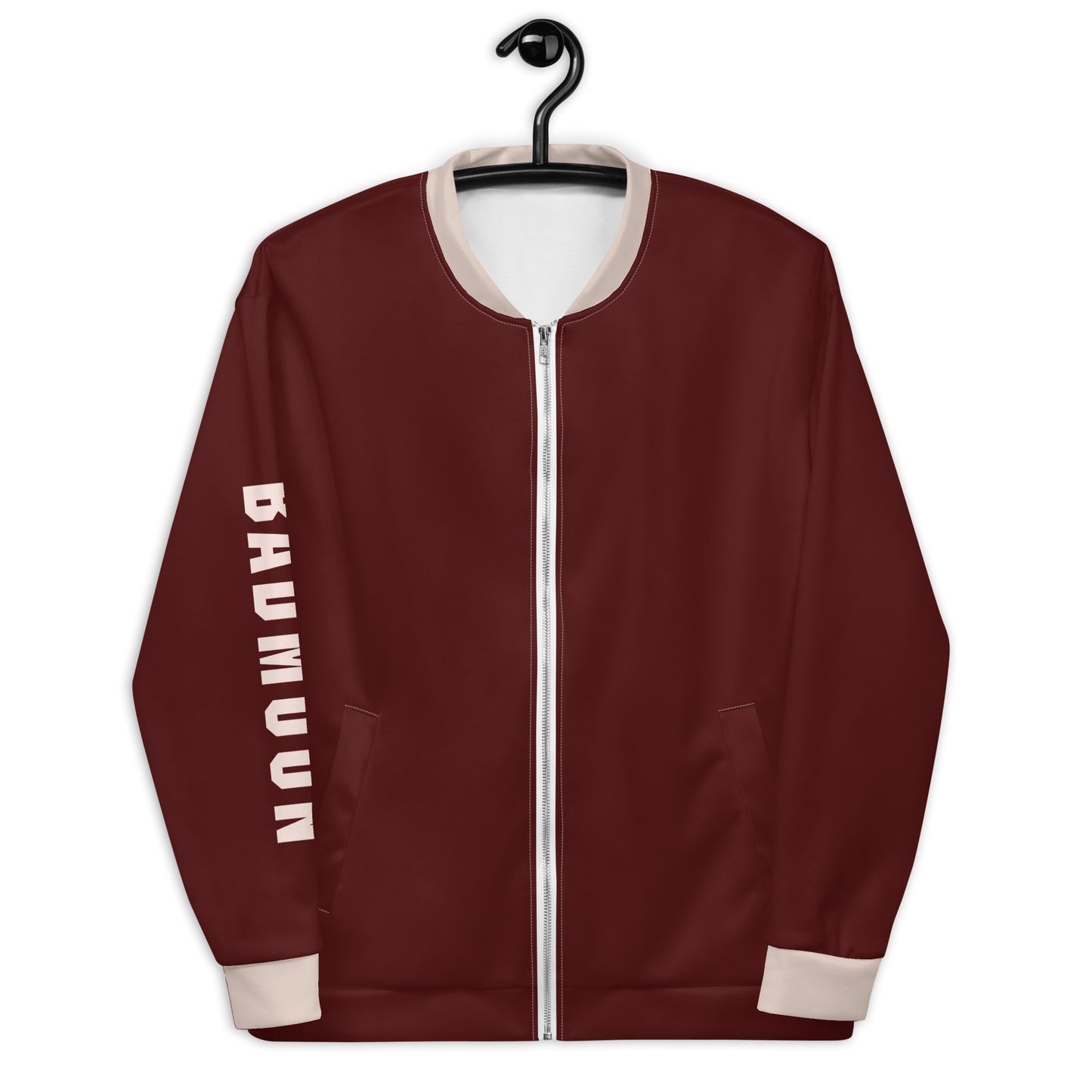 Burgundy Red Varsity Jacket