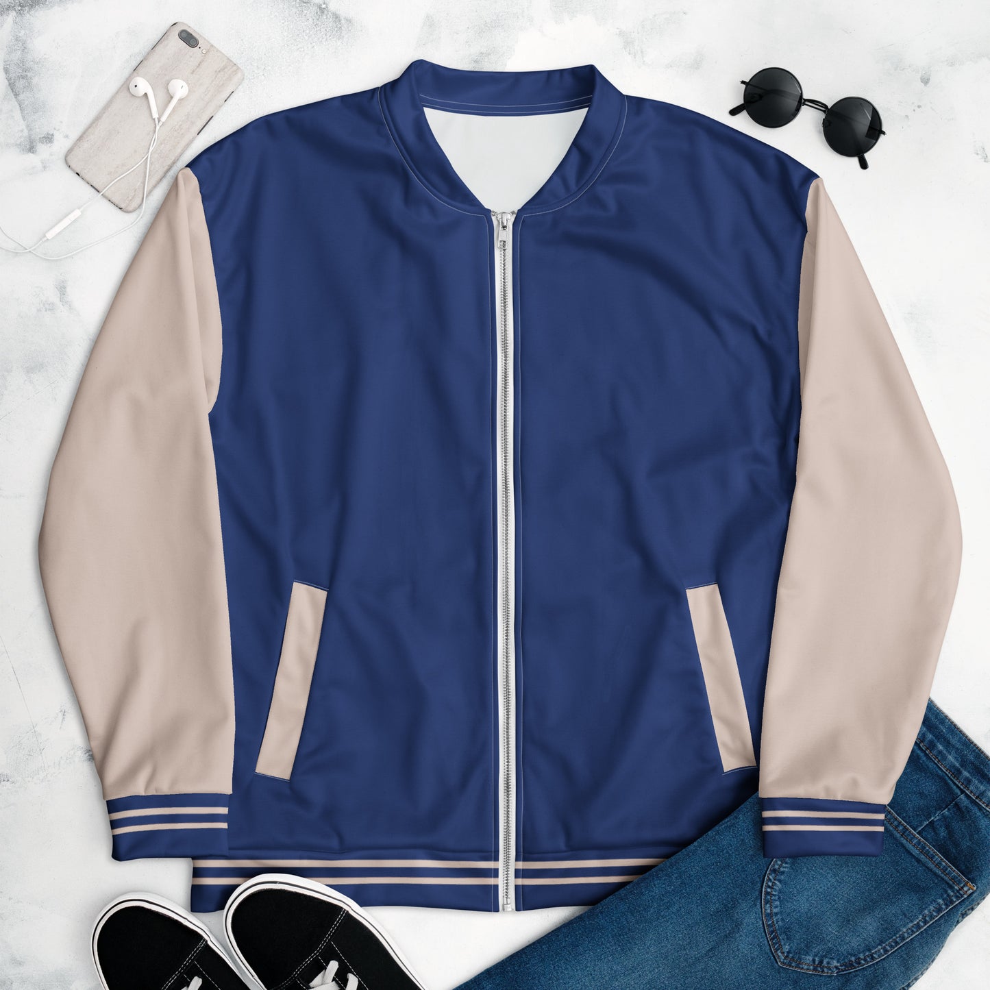 Varsity Jacket Spark Blue